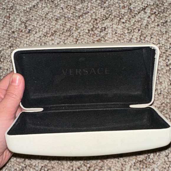 Versace Ivory Eyeglass Case - Picture 7 of 8